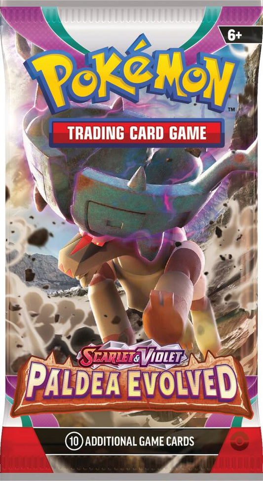 Pokémon Paldea Evolved Booster Pack - SV02: Paldea Evolved (PAL)