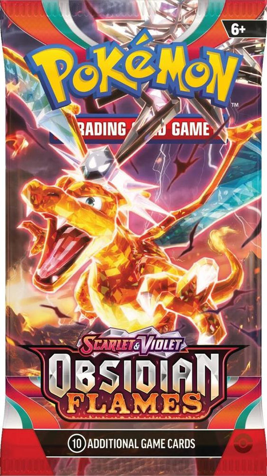Pokémon Obsidian Flames Booster Pack - SV03: Obsidian Flames (OBF)