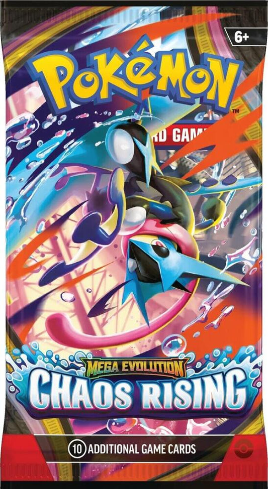 Pokemon Chaos Rising Booster Pack - ME04: Chaos Rising (CRI)