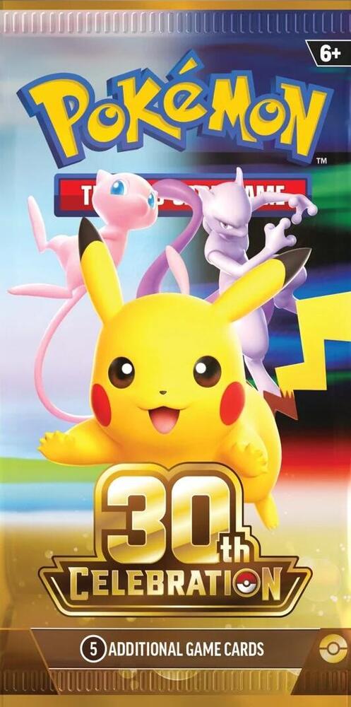 Pokémon ENGLISH 30th Celebration Booster Pack - ME: 30th Celebration (30C)